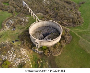 Slivski Ponor Ponor Sinkhole Huge Shaft Stock Photo (Edit Now) 1492064681