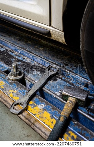 slogging spanner industrial tool hammer