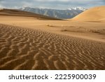 Sloped Surface of Sand Dune with Ripples in Great Sand Dunes National Park