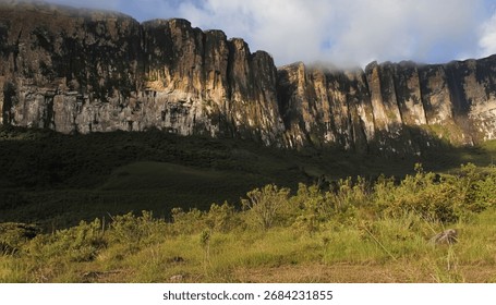 Slopes of Mount Roraima, triple border between Venezuela, Brazil and Guyana