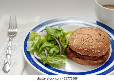 Sloppy Joe Made With Meatless Soy