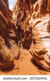 Slot Canyon At Buckskin Gulch In Southern Utah