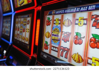 Slot machine or commonly called a one arm bandit is a gambling machine that creates a game of chance for its customers.