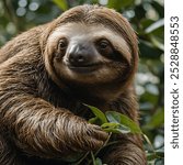 Sloths are slow-moving, tree-dwelling mammals native to Central and South America. 