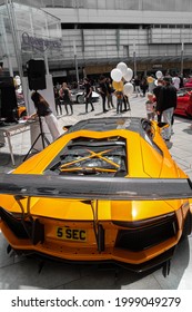 Slough, England - 26 06 2021  Premier Displayed Supercars, Lamborghini.