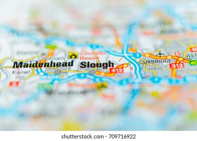 Slough On Map.