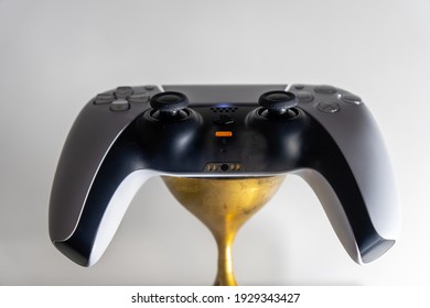 Slough, UK - 4.3.2021: Beautiful Game Controller