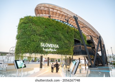 Slovenia Pavilion At Expo 2020
Dubai, UAE - October, 2021