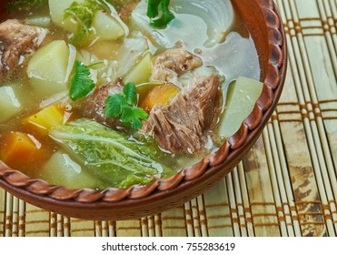 Slow Cooker Corned Beef And Cabbage Soup