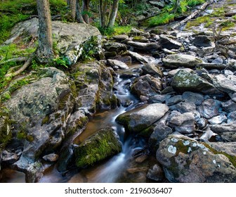 Slow Exposure Pictures Of Water Falls