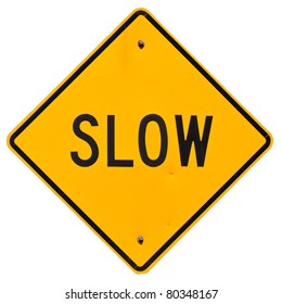 Slow Sign Images, Stock Photos & Vectors | Shutterstock
