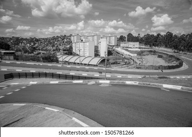 Slum Of Paraisopolis In Sao Paulo City