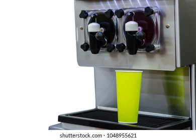 Slushy Maker Machine Isolated On White Background