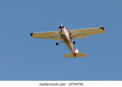 Small Airplane Flying Overhead, Palo Alto, California