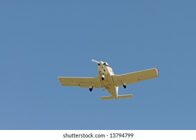 Small Airplane Flying Overhead, Palo Alto, California