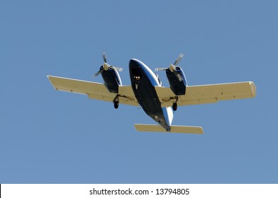 Small Airplane Flying Overhead, Palo Alto, California