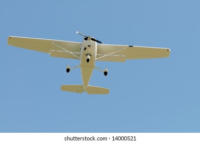 Small Airplane Flying Overhead, Palo Alto, California