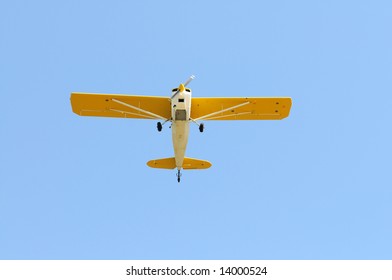 Small Airplane Flying Overhead, Palo Alto, California