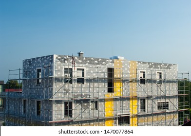 Small Apartment Building In Construction