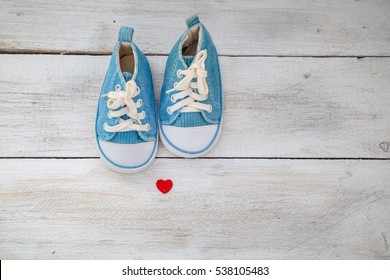 shoes baby blue
