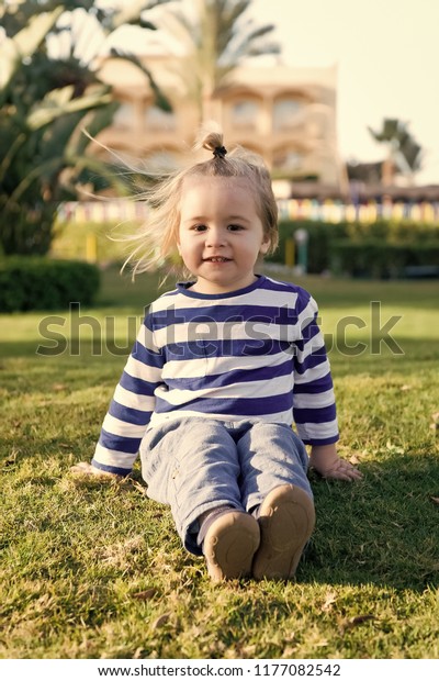 Small Baby Boy Cute Child Happy Stock Photo Edit Now 1177082542