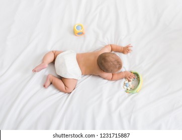 Baby Diapers Top View Images, Stock Photos & Vectors | Shutterstock