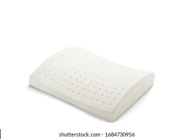 Small Back Cushion Latex Pillow Rubber White Healthy Chair