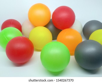 very small plastic balls