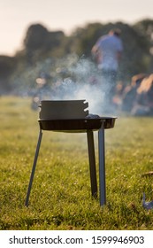 Small Barbecue Grill In The Park