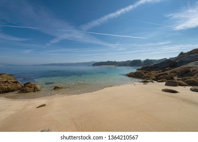 Small Beach In The Rías Baixas