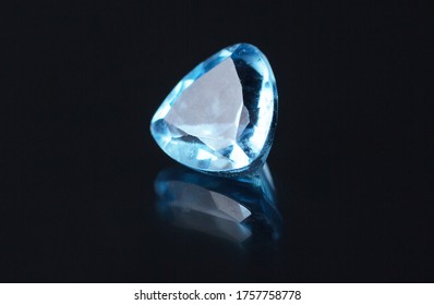 Small Blue Topaz Stone Fashion