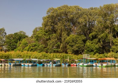 Small Boats In Bahir Dar, Ethiopia