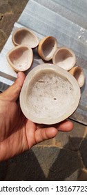 Small Bowl Shape White Copra