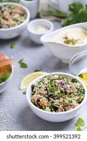 Small Bowl With Tabouleh Salad