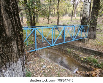 Small bridge in the park