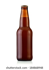 Small Brown Beer Bottle