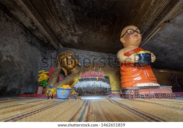 Small Buddhist Shrine Buddhas Under Big Stock Photo Edit Now