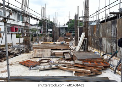 Small Building Construction Site