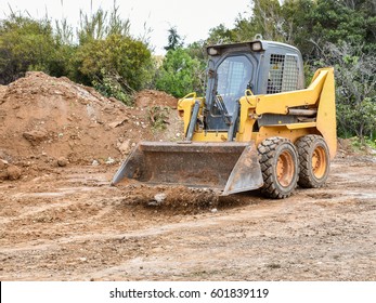 Small Bulldozer Does The Work