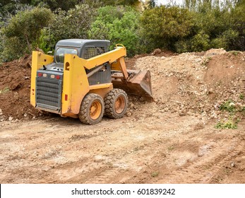 Small Bulldozer Does The Work