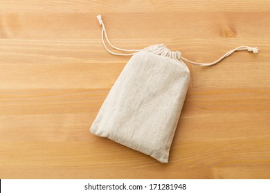 Small Burlap Bag