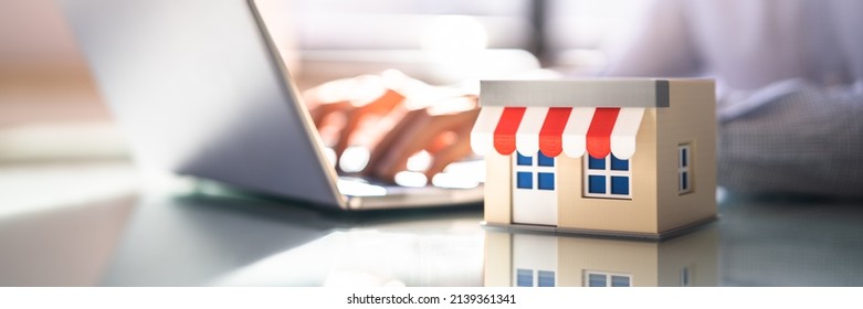 Small Business Online Shopping And Local Shop Support