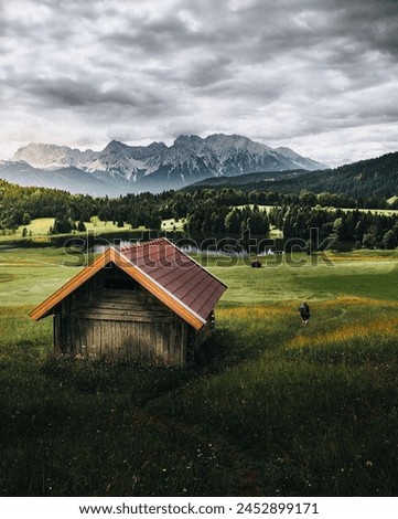 Similar – Foto Bild Die Hütte Wiese