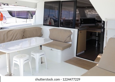 On A Yacht Interior Images Stock Photos Vectors