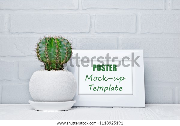 Download Small Cactus Flower Pot Mockup White Stock Photo Edit Now 1118925191 PSD Mockup Templates