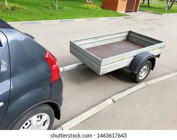 Small Car Trailer For Transporting Household Items