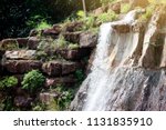 Small Cascade is an Artificial Waterfall Built Natural Beauty at By the way to Khlong Yai District Trad Province Thailand.