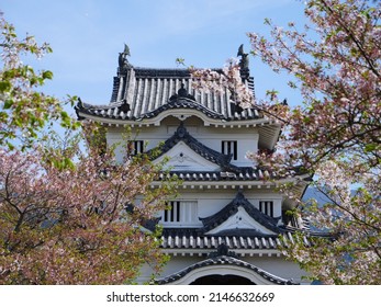 A Small Castle Tower Of Uwajima Castle
