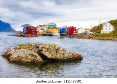 The Small, Charming Fishing Village of Nyksund in Vesteralen, Norway