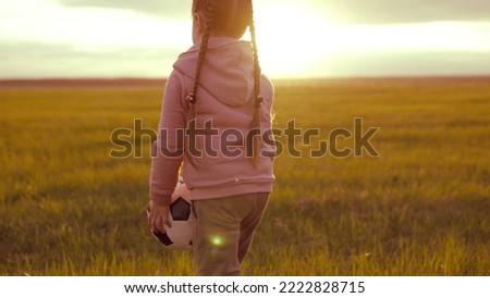 Similar – Image, Stock Photo Young woman looking at the sunset.